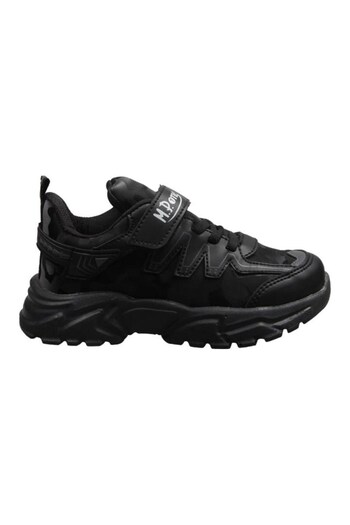 M.P. Daily Comfort Sole Banded Walking Shoes Kids Sneaker Black
