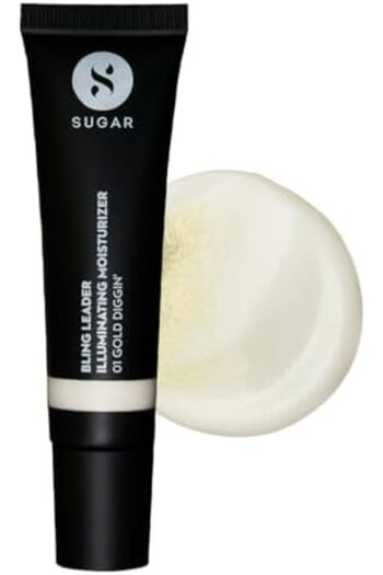 SUGAR Cosmetics Bling Leader Illuminating Moisturizer 01 Gold Diggin' Warm Gold Highlighter with Pea