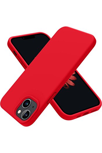 Generic Silicone Case Cover Compatible with iPhone 14 6.1 inch , Ultra Slim Fit with Full Body Protection