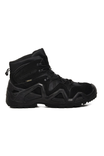 Scootland Black Trekking Outdoor Boots
