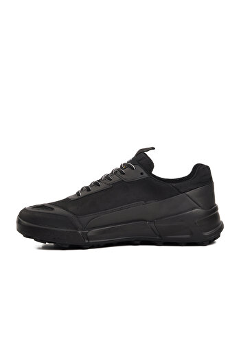 MARCOMEN Black Nubuck Men's Sneaker Shoes
