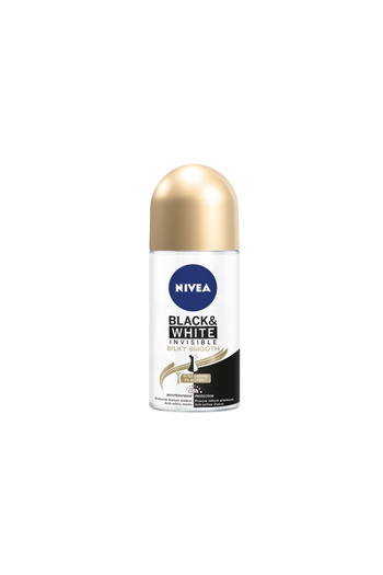 NIVEA Deodorant, Invisible Silky Smooth, Roll-on, 48h, 50ml