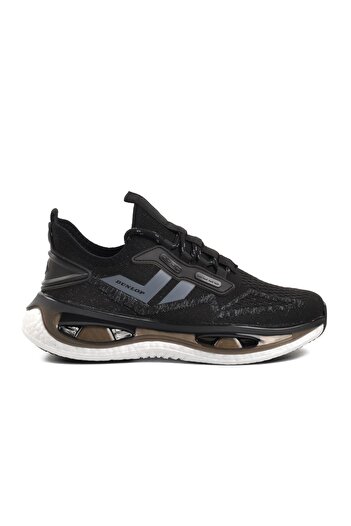 DUNLOP Black Unisex Sports Shoes