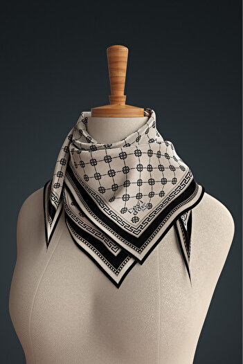 Levidor Twill Patterned Shawl Scarf -17183