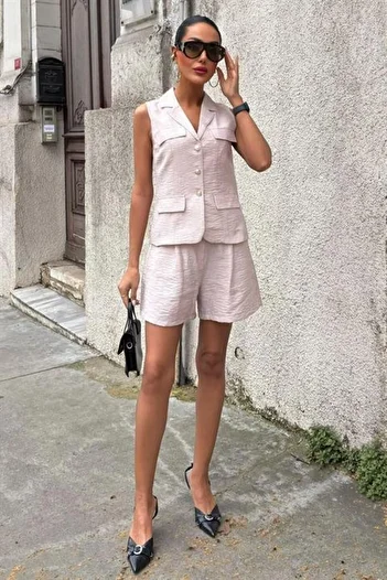 EyesOf Vest Shorts Viscon Suit 10156-17