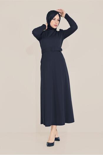 Alvina Watermelon Sleeve Belt Dress 40760