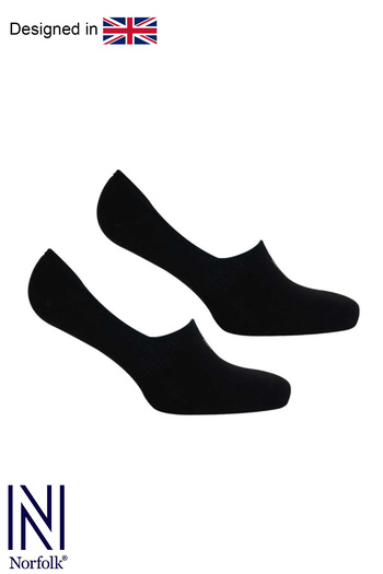 NORFOLK Black Tokyo Unisex Ballerina Socks