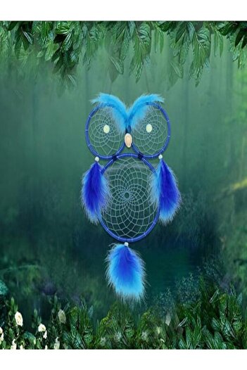 Generic Dream Catcher Blue Evil Eye/Wall Decoration, Glow in the Dark Dream Catchers