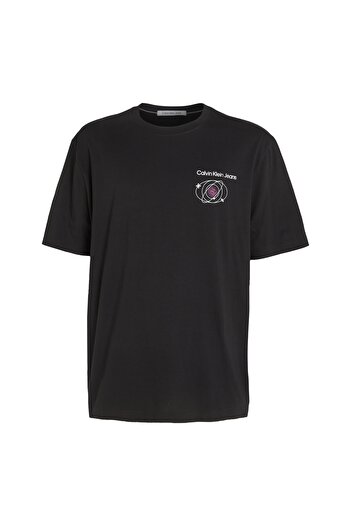 Calvin Klein Men Black Short Sleeve T-Shirt
