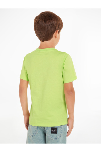 Calvin Klein Men Green Short Sleeve T-Shirt