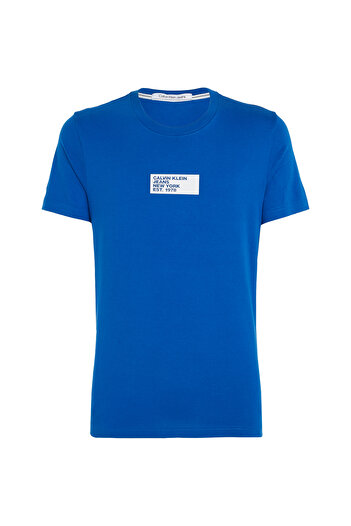 Calvin Klein Men Blue Short Sleeve T-Shirt
