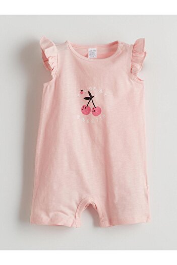 LC Waikiki Lcw Baby Crew Neck Printed Baby Girl Jumpsuit 2 Pack (S5)