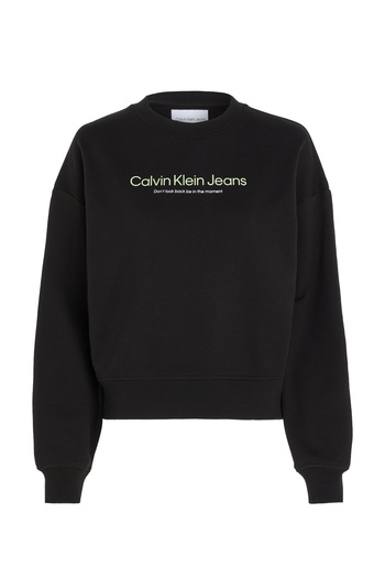 Calvin Klein Calvin Klein Women Black Illuminated Graphic Sweatshirt