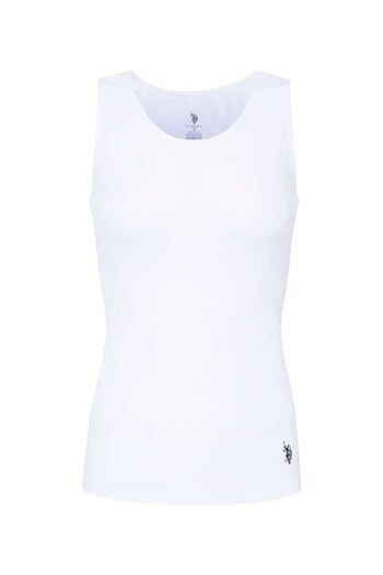 U.S. Polo Assn. U.S. Polo Assn. Women's White Thick Strap Tank Top Boxed Product - White - Arass66W00W5W