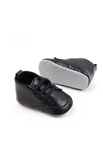 Superbaby Pantofi pentru bebelusi, negri