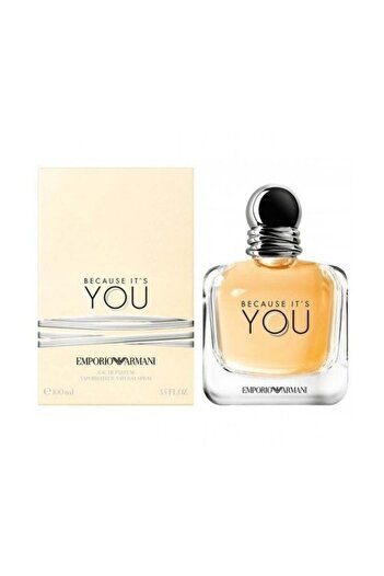 Giorgio Armani Because It's You by Armani for Women, Eau de Parfum, 100 ml