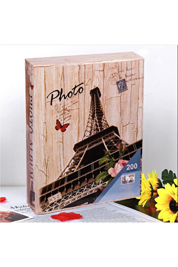 PUFO Photo album in Pufo Retro Paris box, 27 x 20 cm