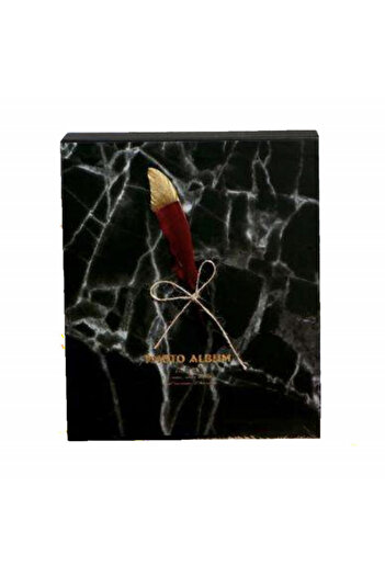 PUFO Photo album in box Pufo Majestic, 23 x 19 cm, 80 photos, black
