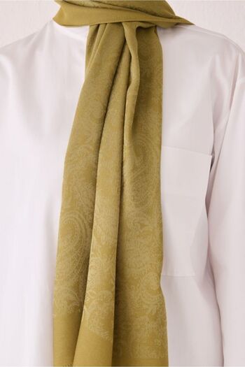 Belli Fresh Valora Ethnic Pattern Jacquard Shawl