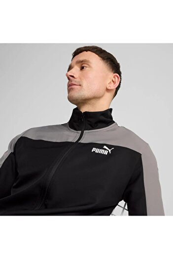 Puma Woven Colorblock Tracksuit Esofman Takım 684856 Black