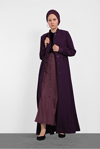 Alvina 1402 Model Laced and Pleated Pardechar