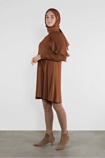 Alvina 41237 Model Flywheel Tunic - Collar Detail