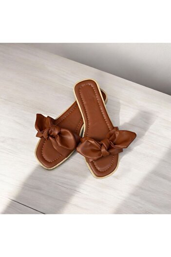 redtan Summer Slippers |   Women's Summer Slippers with Bow |   Casual Slippers