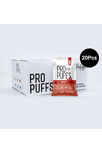 PROLİFE Prolife Pro Protien Puff Spicy Flavor 50g x20