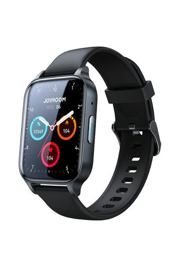 Joyroom 1.83” display, Bluetooth calling, 20 sports modes, IP68 waterproof, 250mAh battery.