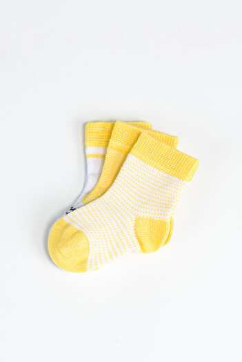 Aziz Bebe 3-Piece Socks Unisex Kids
