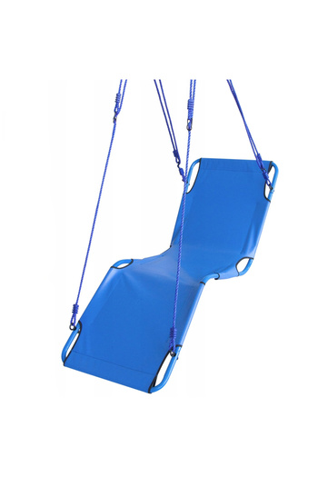zola Leagan tip sezlong,cadru otel, greutate suportata 150 kg,materail oxford, 170 x 56.5 cm