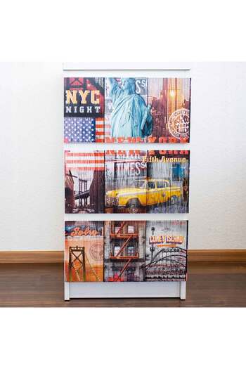 d-c-fix 276-0661 New York Pop Art Desen Yapışkanlı Folyo ( 45 cm x 2 mt )