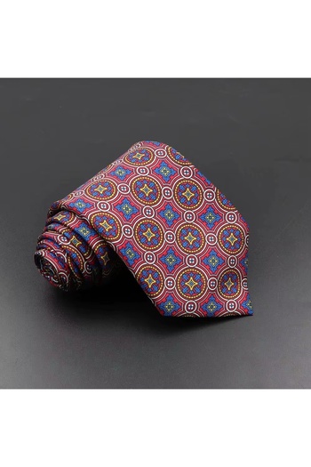 delis Men's tie, CR063, Red