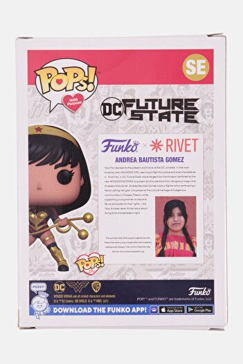 Funko Dc Future State Yara Flor Collectible Toy, Tan/Gold Combo