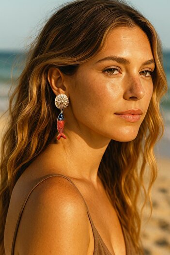 New Obsessions Fish Dangle Women's Earrings