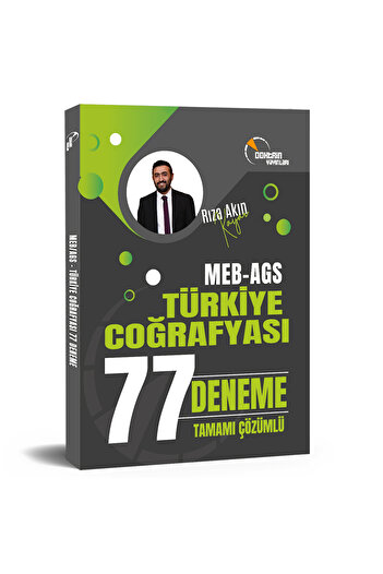 Doktrin Yayınları Doktrin MEB AGS Türkiye Coğrafyası 77 Deneme (Tamamı kitap içinde çözümlü)