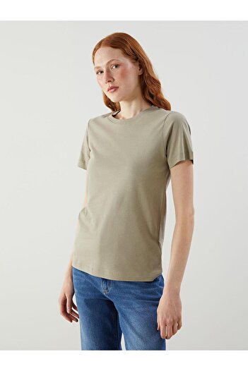LC Waikiki Γυναικείο T-Shirt LCW Vision Crew Neck