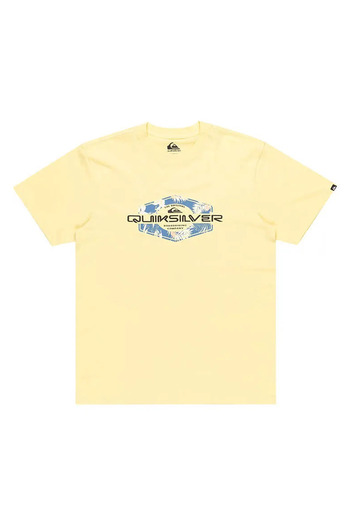 Quiksilver Ανδρικό κίτρινο μπλουζάκι καθημερινού στυλ EQYZT08063-YEM0