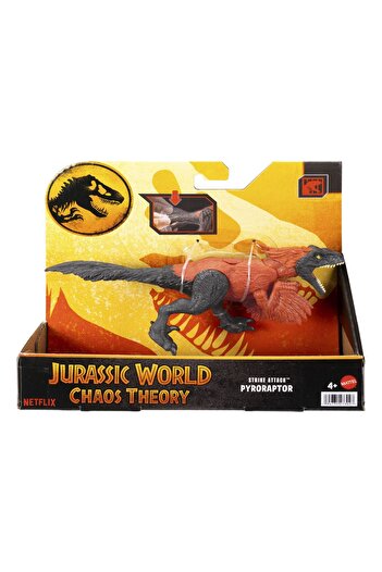 JURASSIC WORLD CHAOS THEORY STRIKE ATTACK DINOSAUR PYRORAPTOR