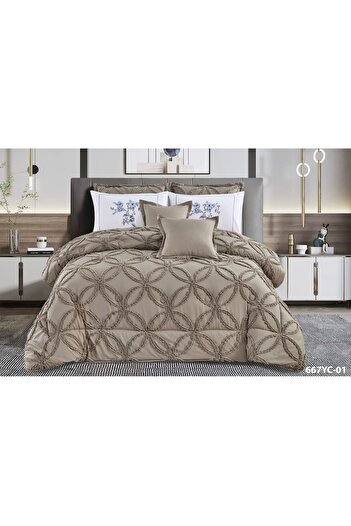 Moon Exclusively designed embossed microfiber double bed sheet, 230*250cm