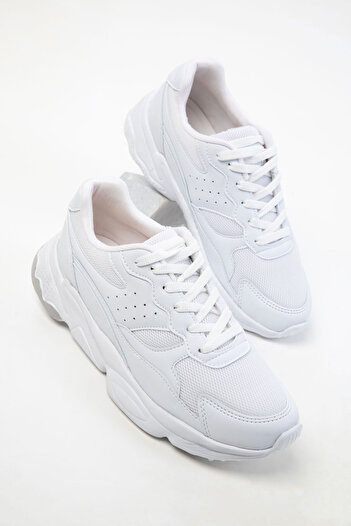 SOHO White Women's Sneaker 20592
