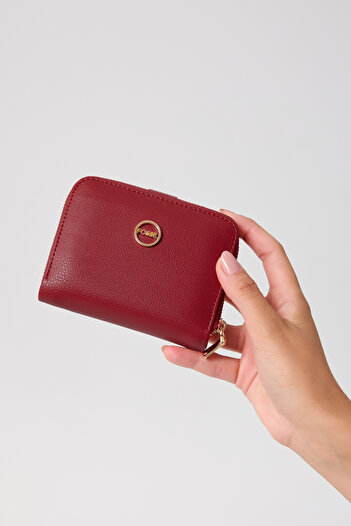 Fossil Clutch, portofel și suport pentru carduri roșii pentru femei 06FS25Y09