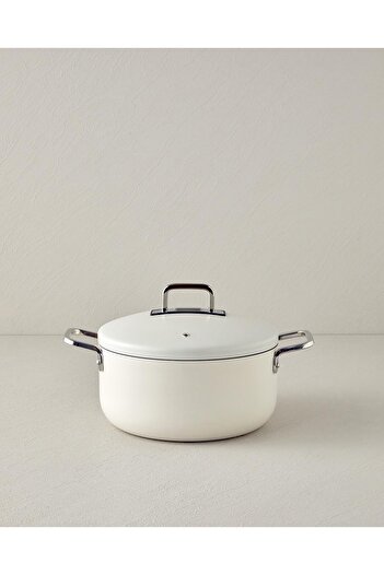 STOREMAX Polysight Luna Deep Pot 24 cm Cream Trendzap 467437