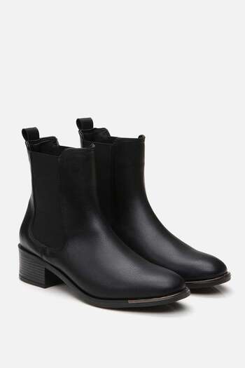 Yaya by Hotiç Black Women's Heeled Boots