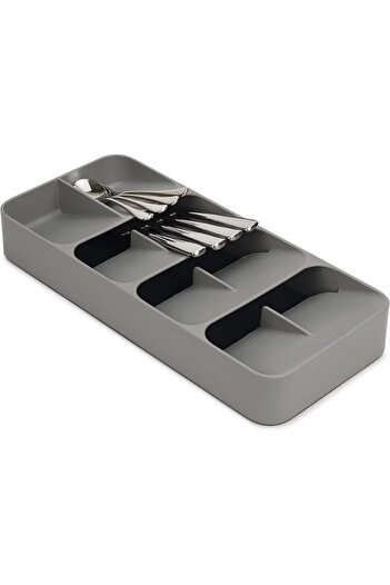 STOREMAX Sellbuyst Joseph 85119 Drawerstore Compact Cutlery Organizer, Gray Trendy 266450