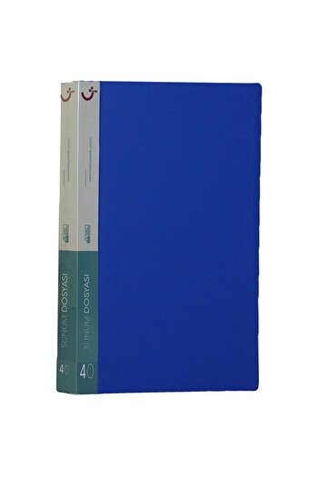 OFIX Önder A4 Presentation File Pp 40 Sheets - Blue (1040-1)