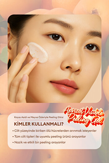 Missha Kayısı Asidi ve Meyve Özleri İçeren Peeling Jel A'PIEU Apricot Visible Peeling Gel