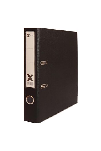 OFIX X-Plus Plastic Folder Narrow 25 Pieces - Black