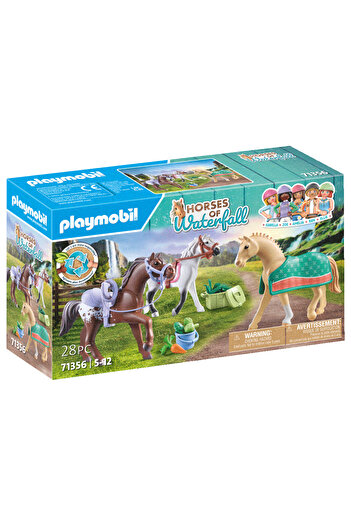 Playmobil Horses of Waterfall - Set 3 cai