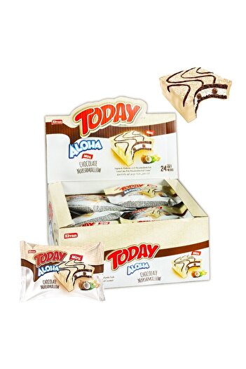 Elvan Aloha Mini Beyaz Çikolatalı Marshmallowlu 20 Gr. 24 Adet (1 Kutu)